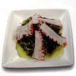 Salade d'algues aux pulpes