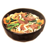 Udon au bœuf