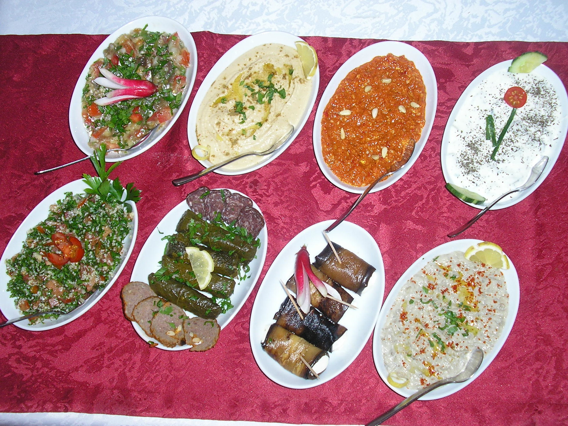 Mezzes Restaurant La Cuisine De Lena Valence
